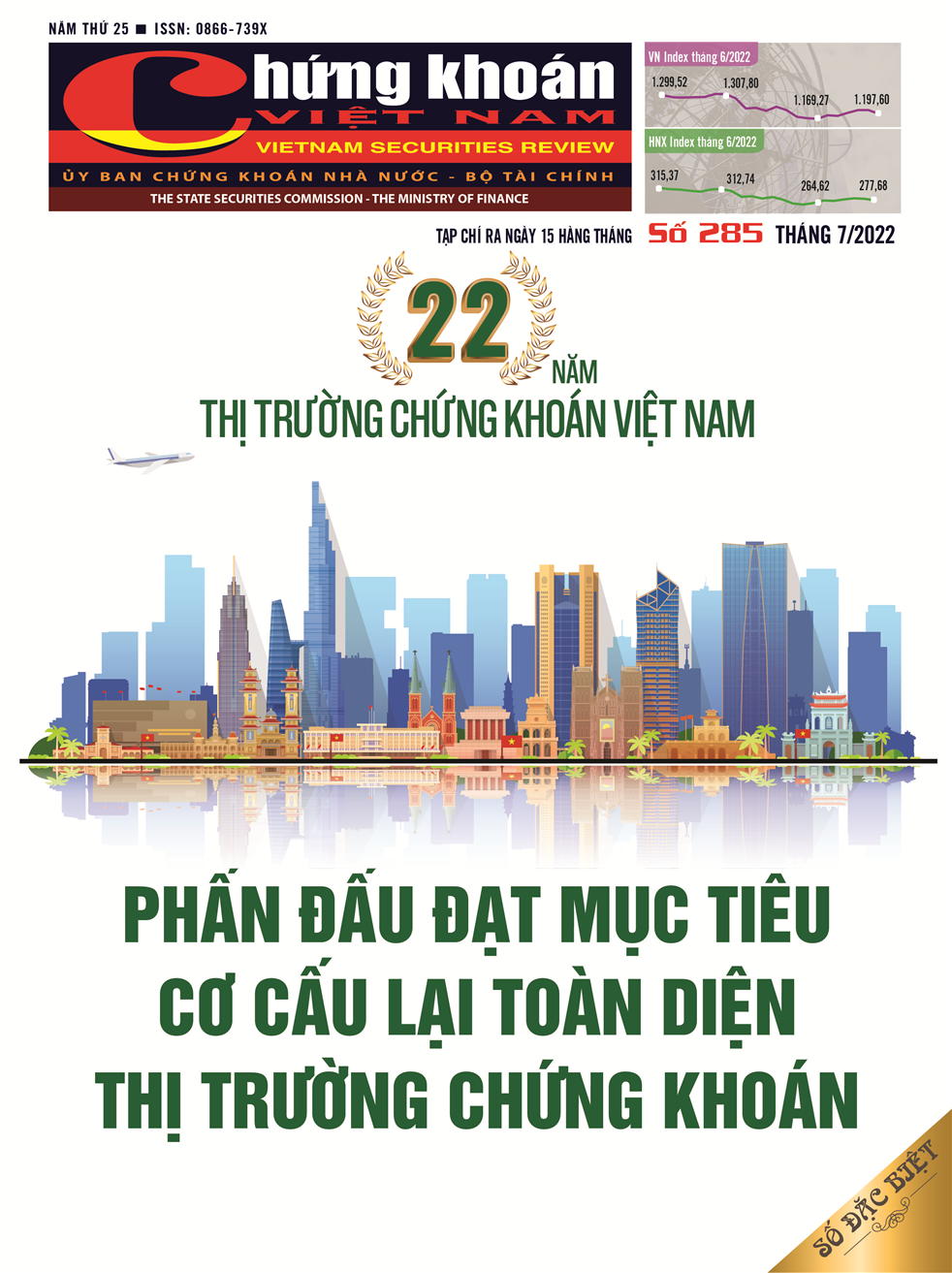 Tạp chí Chứng khoán số 285 (tháng 7/2022)