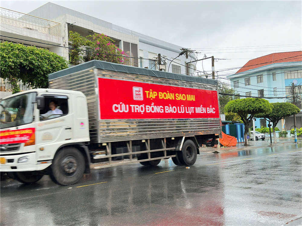 Thực hiện lời kêu gọi của Đảng, Nhà nước, Chính phủ và UBMTTQVN tỉnh An Giang, Tập đoàn Sao Mai đã khẩn trương đóng góp vào chương trình cứu trợ nhân đạo.